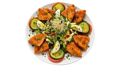 SALADE CRISPY POULET