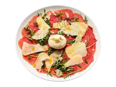 CARPACCIO ET BURRATA